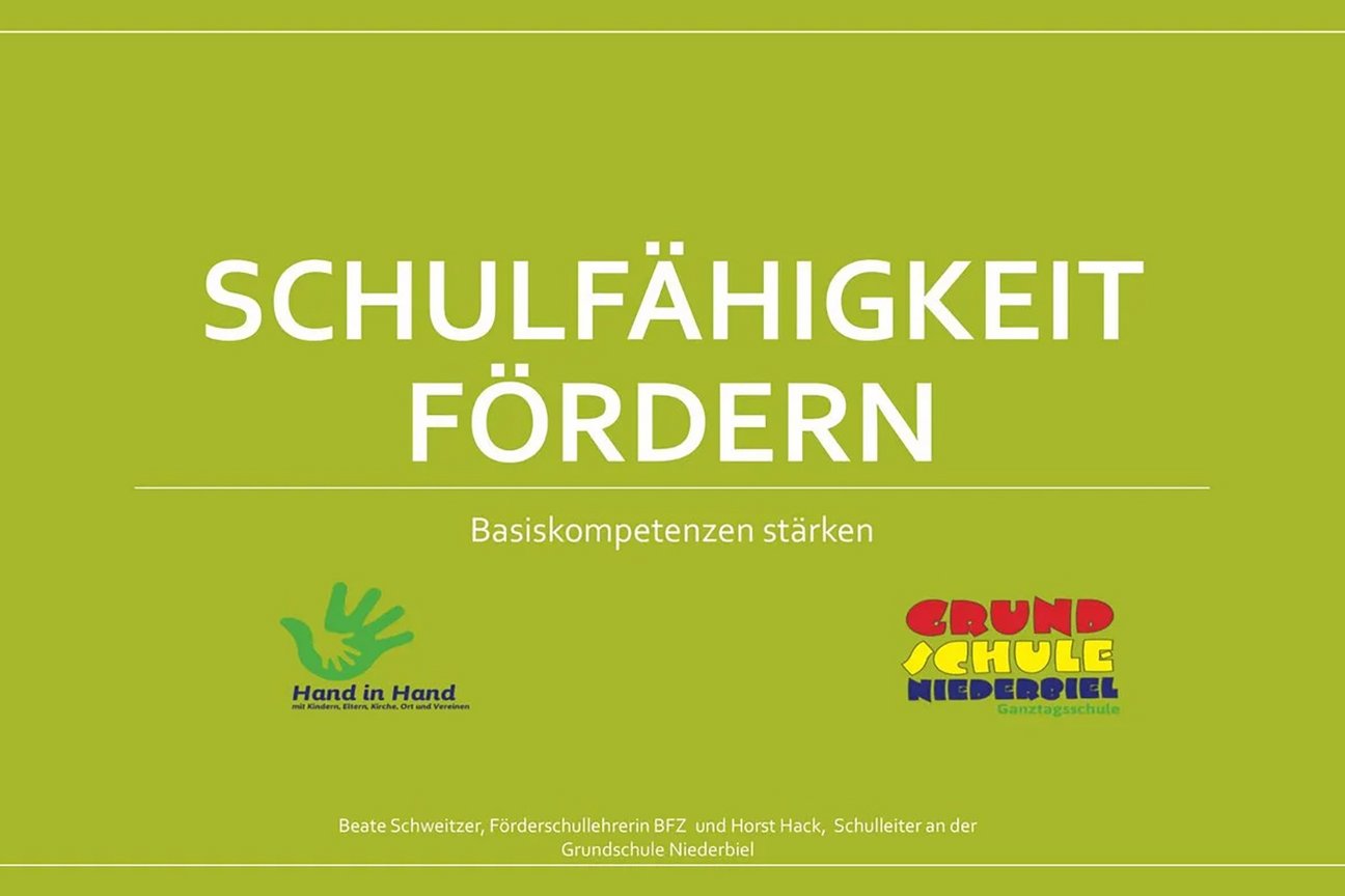 Grundschule Niederbiel - Schulfähigkeit fördern