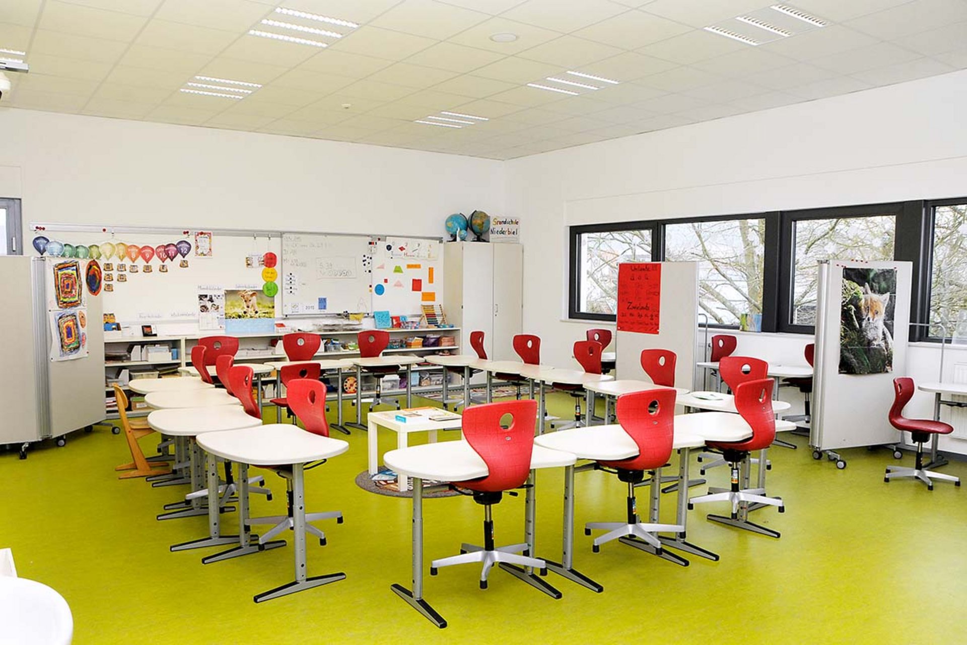 Grundschule Niederbiel Klassenraum